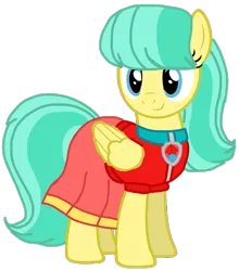 Size: 893x1013 | Tagged: safe, artist:徐詩珮, derpibooru import, barley barrel, pony, bubbleverse, series:sprglitemplight diary, series:sprglitemplight life jacket days, series:springshadowdrops diary, series:springshadowdrops life jacket days, alternate universe, base used, clothes, cute, ella (paw patrol), older, older barley barrel, paw patrol, simple background, transparent background