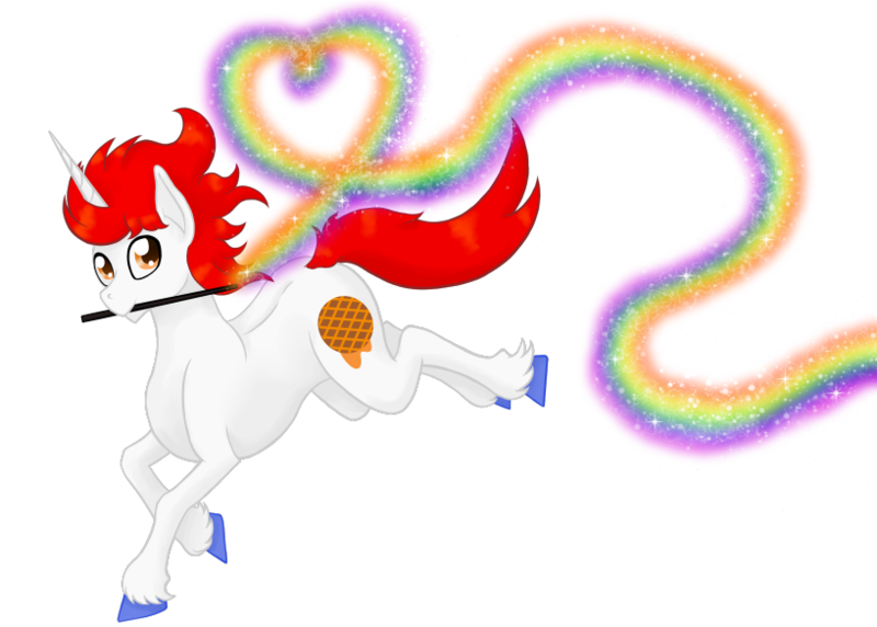Size: 818x585 | Tagged: safe, derpibooru import, oc, oc:stroopwafeltje, pony, unicorn, convention, convention:ponyconholland, heart, holland, netherlands, ponyconholland, pride, rainbow, red hair, running, simple background, solo, transparent background, unshorn fetlocks, wand, white coat