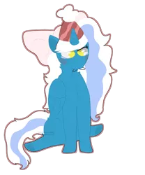 Size: 1000x1200 | Tagged: adorabelle, alicorn, alicorn oc, artist:doodlecalicopter, blushing, bow, cute, derpibooru import, female, hair bow, hat, horn, mare, oc, oc:fleurbelle, party hat, safe, simple background, transparent background, wings, yellow eyes