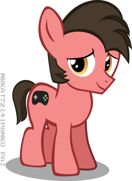 Size: 4492x6141 | Tagged: safe, artist:mrkat7214, derpibooru import, oc, oc:ace play, unofficial characters only, earth pony, pony, absurd resolution, colt, looking at you, male, simple background, smiling, solo, transparent background, vector, younger