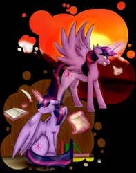 Size: 1024x1298 | Tagged: safe, artist:stormdrake0100, derpibooru import, part of a set, twilight sparkle, twilight sparkle (alicorn), alicorn, pony, female, mare, seven deadly sins, watermark, wrath