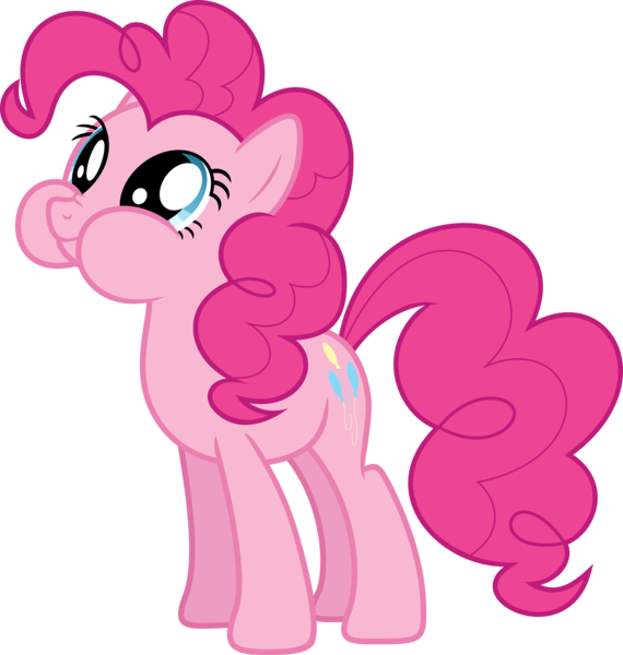 Size: 7000x7373 | Tagged: absurd resolution, artist:revstreak, derpibooru import, it ain't easy being breezies, pinkie pie, puffy cheeks, safe, simple background, solo, transparent background, vector
