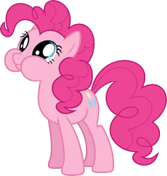 Size: 7000x7373 | Tagged: absurd resolution, artist:revstreak, derpibooru import, it ain't easy being breezies, pinkie pie, puffy cheeks, safe, simple background, solo, transparent background, vector