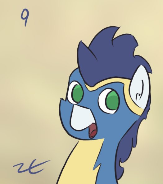 Size: 525x595 | Tagged: safe, artist:liracrown, derpibooru import, part of a set, soarin', pony, clothes, cute, liracrown's calendar, part of a series, soarinbetes, solo, uniform, wonderbolts uniform