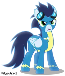 Size: 2571x3000 | Tagged: safe, artist:brony-works, derpibooru import, soarin', pony, rarity investigates, angry, clothes, cute, simple background, soarinbetes, solo, transparent background, uniform, vector, wonderbolts uniform