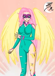 Size: 600x825 | Tagged: artist:seiroth, derpibooru import, fluttershy, human, humanized, power ponies, power ponies (episode), saddle rager, safe, solo