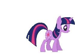 Size: 550x400 | Tagged: animated, artist:mayde-m, cute, derpibooru import, edit, jumping, now you're thinking with portals, open mouth, portal, pronking, safe, simple background, smiling, solo, transparent background, twiabetes, twilight sparkle