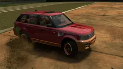 Size: 1280x720 | Tagged: american football, barely pony related, big macintosh, car, derpibooru import, endzone, game screencap, human, land rover, land rover range rover sport, midnight club, midnight club: la, ponycar, safe, sports, stadium, suv, video game