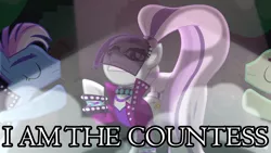 Size: 1916x1080 | Tagged: coloratura, countess coloratura, derpibooru import, limelight, new wave (character), safe, screencap, the mane attraction, turbo bass