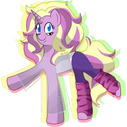 Size: 5000x5000 | Tagged: safe, artist:lord-32, derpibooru import, ponified, pony, absurd resolution, fusion, rainbow quartz (steven universe), solo, steven universe