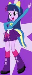 Size: 438x1013 | Tagged: safe, derpibooru import, screencap, twilight sparkle, twilight sparkle (alicorn), alicorn, equestria girls, boots, clothes, outfit catalog, shoes, skirt, socks, solo, sweater, wondercolts