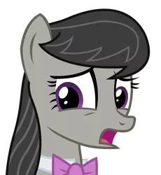 Size: 2881x3125 | Tagged: artist:sketchmcreations, bowtie, derpibooru import, inkscape, octavia melody, open mouth, reaction image, safe, screencap, shocked, simple background, slice of life (episode), solo, transparent background, vector