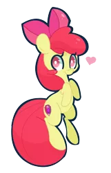 Size: 1800x2800 | Tagged: apple bloom, artist:turtlefarminguy, crusaders of the lost mark, cute, cutie mark, derpibooru import, heart, safe, solo, the cmc's cutie marks