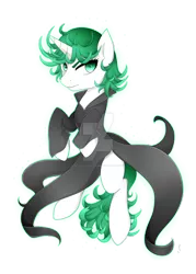 Size: 1024x1434 | Tagged: safe, artist:scarlet-spectrum, derpibooru import, ponified, pony, one punch man, simple background, solo, tatsumaki (one punch man), transparent background, watermark