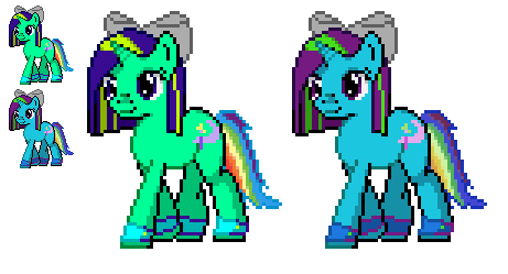 Size: 461x249 | Tagged: safe, artist:dmn666, derpibooru import, oc, oc:hailey stormlight, unofficial characters only, pony, unicorn, kiriban, pixel art, pokémon, ponymon, simple background, solo, transparent background