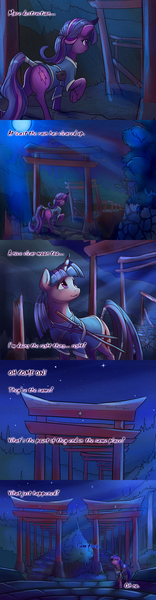 Size: 1280x4925 | Tagged: alternate universe, artist:viwrastupr, clothes, cloven hooves, comic, derpibooru import, japan, katana, kimono (clothing), safe, samurai twilight, solo, sword, tail wrap, tumblr, twilight sparkle, weapon