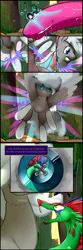 Size: 1167x3501 | Tagged: artist:severus, coatl, comic, comic:serpent's coils, derpibooru import, magic, oc, oc:axl, oc:stormfront, safe, stories from the front, transformation, unofficial characters only, vivid pony