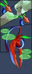 Size: 839x1920 | Tagged: artist:severus, coatl, comic, comic:serpent's coils, derpibooru import, oc, oc:stormfront, oc:tezza, safe, stories from the front, unofficial characters only