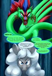 Size: 1280x1854 | Tagged: artist:severus, coatl, comic, comic:serpent's coils, derpibooru import, oc, oc:axl, oc:stormfront, safe, stories from the front, unofficial characters only