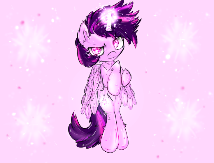 Size: 734x560 | Tagged: safe, artist:twilight7070, derpibooru import, twilight sparkle, twilight sparkle (alicorn), alicorn, pony, female, mare, solo