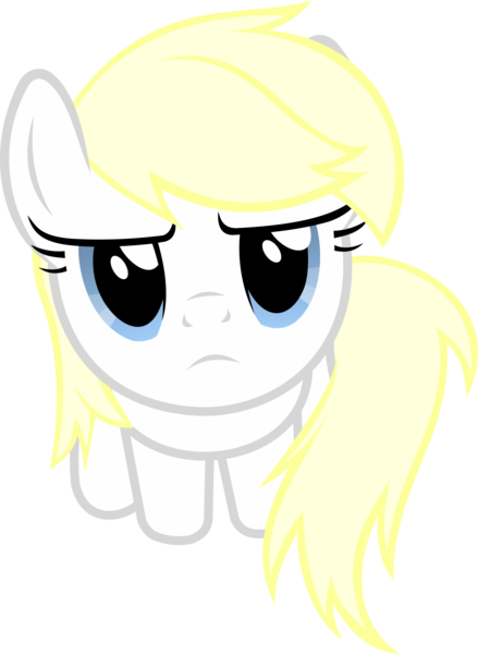 Size: 2000x2733 | Tagged: safe, artist:accu, derpibooru import, edit, part of a set, oc, oc:aryanne, unofficial characters only, earth pony, pony, angry, annoyed, badumsquish's kitties, cute, female, frown, glare, grumpy, looking at you, looking up, nazi, pet, show accurate, simple background, solo, transparent background, unhappy, vector