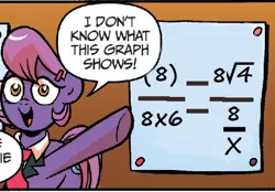 Size: 438x305 | Tagged: abstract, artist:brendahickey, ctrl+alt+del, derpibooru import, edit, fancy mathematics, idw, loss edit, loss (meme), math, outlook, safe, spoiler:comicff15, what does this graph show?