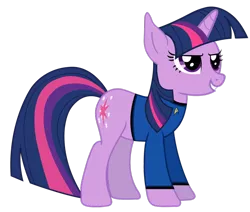 Size: 970x823 | Tagged: artist:sonofaskywalker, crossover, derpibooru import, safe, solo, star trek, star trek (tos), twilight sparkle, twilight spockle