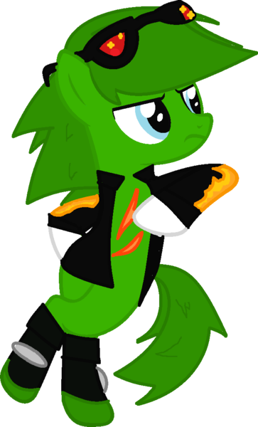 Size: 653x1080 | Tagged: safe, artist:casey-the-unicorn, artist:shanics, derpibooru import, ponified, pony, scourge the hedgehog, simple background, solo, sonic the hedgehog (series), transparent background