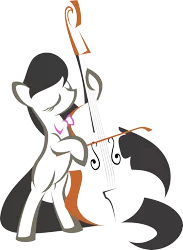 Size: 3000x4090 | Tagged: safe, artist:up1ter, derpibooru import, octavia melody, earth pony, pony, bow (instrument), bowtie, cello, eyes closed, female, hooves, lineart, mare, musical instrument, simple background, solo, transparent background