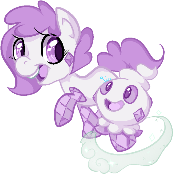 Size: 800x800 | Tagged: safe, artist:paintsplatter, derpibooru import, ponified, pony, vanillite, pokémon, video game