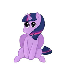 Size: 1200x1200 | Tagged: safe, artist:zlight, derpibooru import, twilight sparkle, twilight sparkle (alicorn), alicorn, pony, female, mare, simple background, sitting, solo