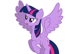 Size: 1024x768 | Tagged: safe, artist:prismaticstars, derpibooru import, twilight sparkle, twilight sparkle (alicorn), alicorn, pony, three's a crowd, angry, female, flying, mare, simple background, solo, transparent background, vector