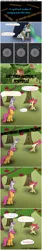 Size: 1300x7800 | Tagged: apple bloom, artist:photonicsoup, comic, comic:what were the odds?, cutie mark crusaders, derpibooru import, meme, princess celestia, safe, scootaloo, starcraft, sweetie belle, trollestia