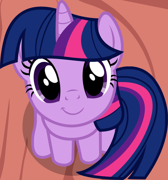 Size: 1151x1229 | Tagged: safe, artist:badumsquish, derpibooru import, part of a set, twilight sparkle, pony, unicorn, badumsquish is trying to murder us, badumsquish's kitties, cute, female, happy, image, looking at you, looking up, mare, png, sitting, smiling, solo, twiabetes, unicorn twilight, weapons-grade cute