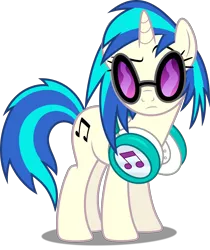 Size: 4203x5000 | Tagged: safe, artist:dashiesparkle, derpibooru import, vinyl scratch, pony, unicorn, slice of life (episode), .svg available, absurd resolution, cutie mark, female, headphones, hooves, horn, mare, raised eyebrow, simple background, solo, sunglasses, transparent background, vector