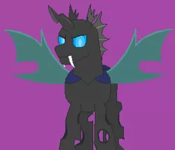 Size: 308x264 | Tagged: artist:herooftime1000, changeling, derpibooru import, oc, oc:clavus, octavia in the underworld's cello, pixel art, safe, unofficial characters only