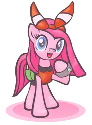 Size: 607x825 | Tagged: safe, artist:metax-z, derpibooru import, pinkie pie, brazil, crossover, cute, cuteamena, image, may, may (pokémon), pinkamena diane pie, png, pokémon, pokémon advanced, pokémon omega ruby and alpha sapphire, solo, tatiane keplmair, voice actor joke