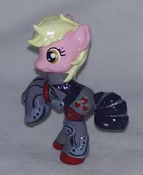 Size: 513x629 | Tagged: safe, artist:gryphyn-bloodheart, derpibooru import, oc, oc:strawberry lemonade, unofficial characters only, earth pony, pony, fallout equestria, applejack's rangers, blind bag, custom, female, irl, mare, photo, toy