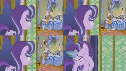 Size: 998x566 | Tagged: bugs bunny, comic, derpibooru import, edit, edited screencap, looney tunes, meme, safe, screencap, screencap comic, starlight glimmer, the crystalling, we don't normally wear clothes