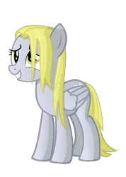 Size: 1641x2310 | Tagged: safe, artist:kehrminator, derpibooru import, derpy hooves, pegasus, pony, slice of life (episode), alternate hairstyle, female, mare, simple background, solo, transparent background, vector