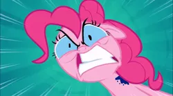 Size: 1024x570 | Tagged: angry, derpibooru import, edit, edited screencap, going savage, night howler (serum), pinkie pie, safe, screencap, zootopia