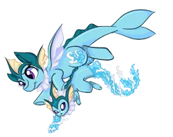 Size: 1182x942 | Tagged: safe, artist:paintsplatter, derpibooru import, ponified, pony, vaporeon, pokémon, video game