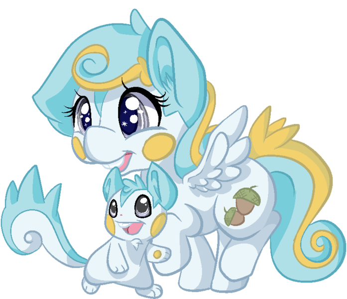 Size: 852x733 | Tagged: safe, artist:paintsplatter, derpibooru import, ponified, pachirisu, pony, pokémon, video game