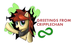 Size: 1280x800 | Tagged: 4chan, 8chan, artist needed, bandana, clothes, derpibooru import, oc, oc:red pone (8chan), /pone/, safe, scarf, unofficial characters only