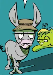 Size: 254x358 | Tagged: bittersweet (character), cranky doodle ryan, derpibooru import, hybrid, idw, mule, safe, spoiler:comic