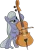 Size: 1024x1518 | Tagged: artist:blah23z, bipedal, bow (instrument), cello, cello bow, derpibooru import, limestone pie, musical instrument, octavia melody, palette swap, recolor, safe, simple background, solo, transparent background, vector