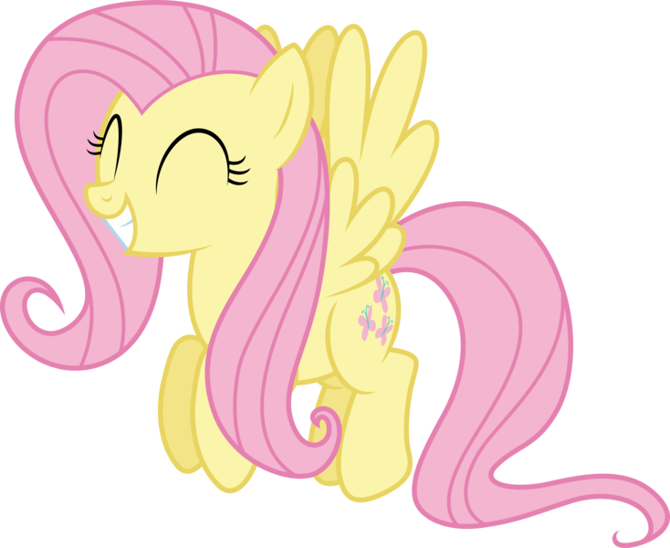 Size: 5000x4087 | Tagged: absurd resolution, artist:dashiesparkle, artist:yanoda, cute, daring don't, derpibooru import, eyes closed, floating, fluttershy, inkscape, ponyscape, safe, shyabetes, simple background, solo, .svg available, transparent background, vector