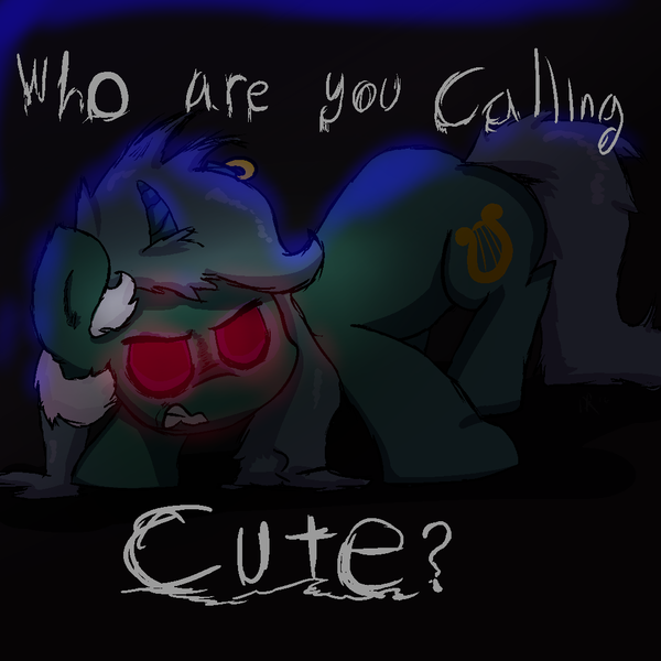 Size: 1050x1050 | Tagged: 200% mad, angry, artist:davierocket, black background, cutie mark, dark, derpibooru import, ear piercing, earring, gritted teeth, hippie, imminent rage, jewelry, lyra heartstrings, meme, piercing, red eyes, semi-grimdark, simple background, solo, text, tsundere