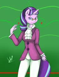 Size: 1937x2530 | Tagged: a hearth's warming tail, anthro, artist:wolfy-pony, derpibooru import, safe, snowfall frost, solo, starlight glimmer