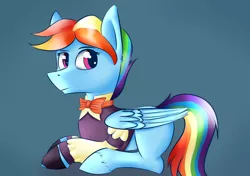 Size: 3128x2202 | Tagged: a hearth's warming tail, artist:yori, derpibooru import, my little pony, rainbow dash, safe, snowdash, solo